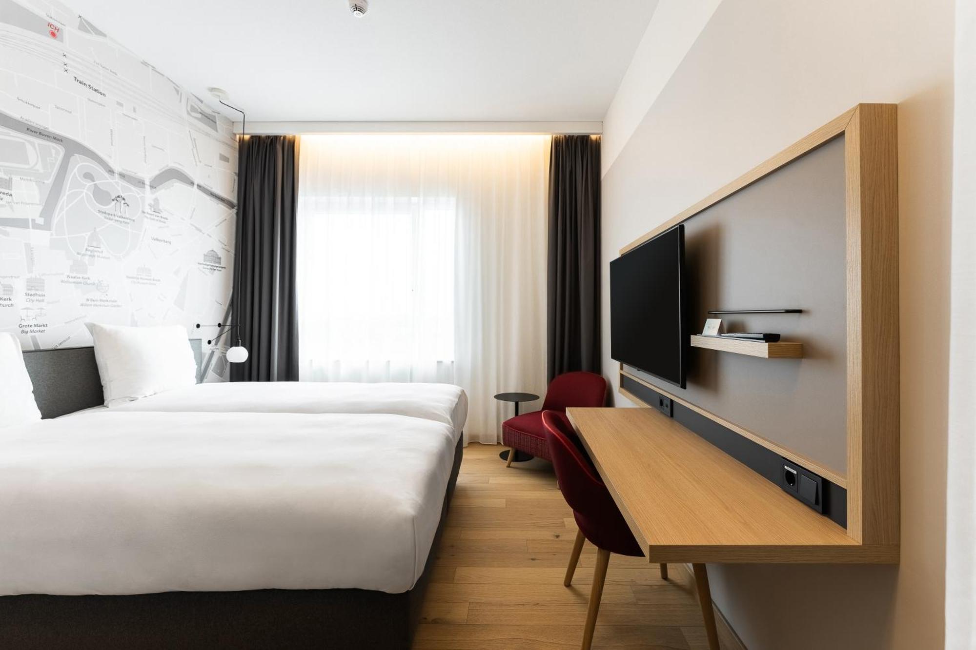 Tweepersoonskamer met 2 Aparte Bedden